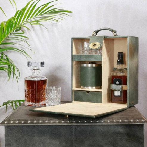 Declutter in Style: Threesixty’s Premium Leather Portable Bar Cabinets For Your Home!!