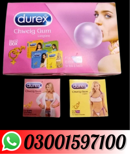 Durex Timing Chewing Gum Price In Pakistan-03001597100