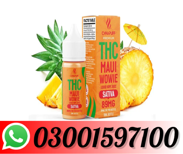 THC Liquid 89mg – Maui Wowie – 30ml In karachi – 03001597100