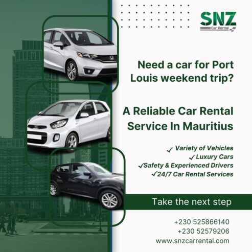 Best Mauritius Car Rentals – SNZ