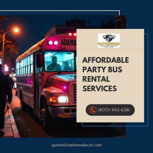 Cheap Party Bus Rentals – Luxury Rides at Affordable Prices!