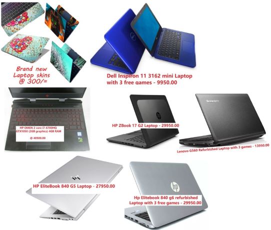 Refurbished Laptops and Notebooks with free games bonus