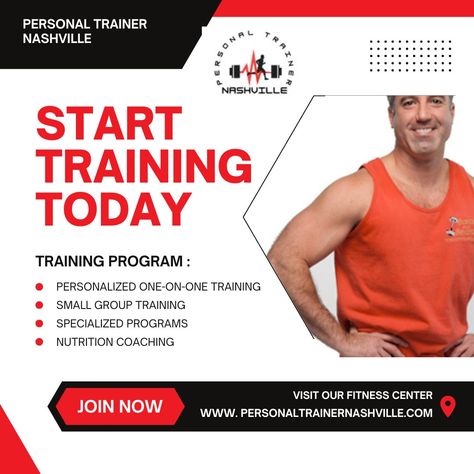 Personal Trainer in Nashville – Customized Fitness Plans for Your Goals!