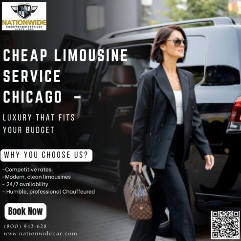 Cheap Limousine Service Chicago – Luxury That Fits Your Budget