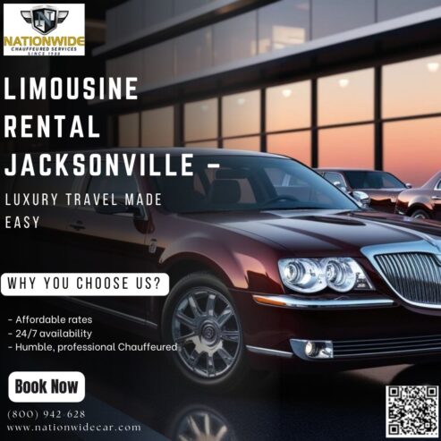 Limousine Rental Jacksonville – Luxury Travel Made Easy