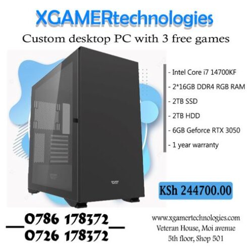 Powerful XGAMERtechnologies core i7 14th gen PC