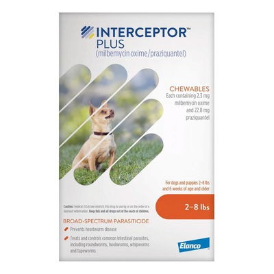 Buy Interceptor Plus for Dogs [Orange] at the Lowest Price | DiscountPetMart