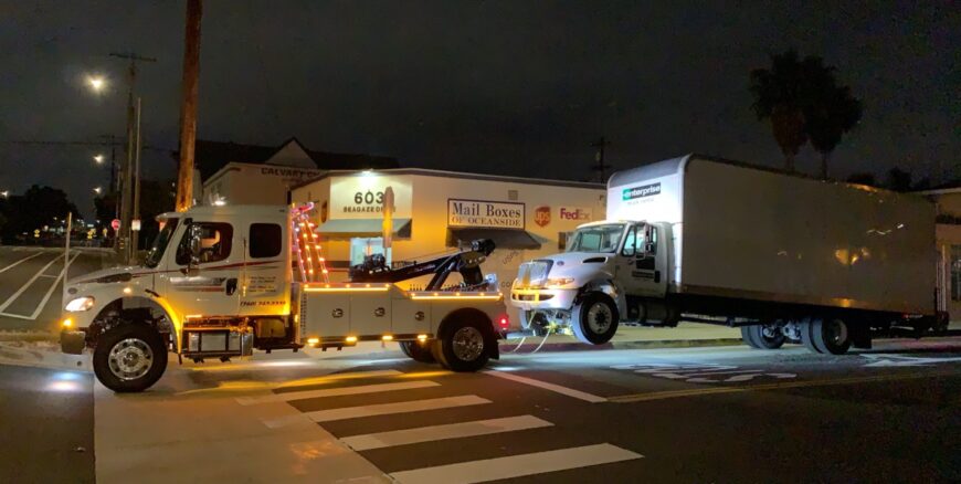 Heavy duty Recovery and Towing in the San Diego Area