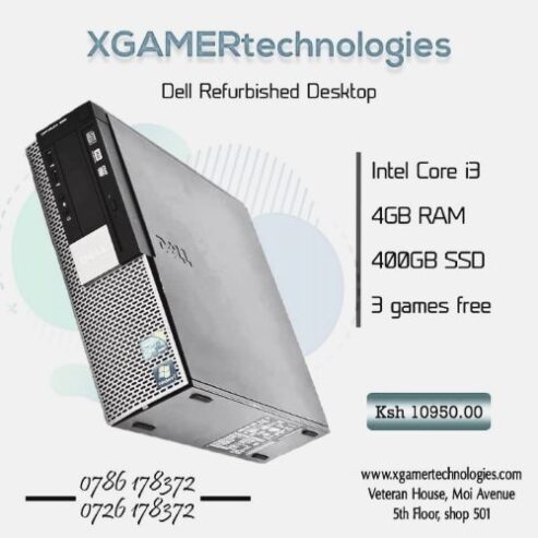 Reconditioned Dell Core i3 computer with 3 games free