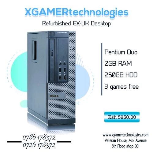 Clean lightly used Dell Pentium dual core PC