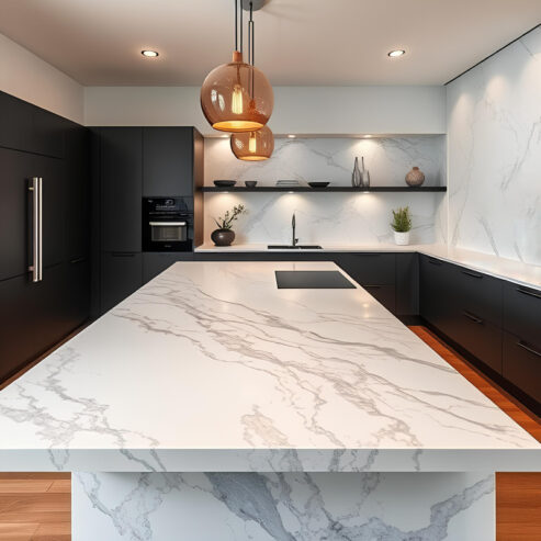 Elegant White Granite Countertops – Timeless Style, Lasting Value