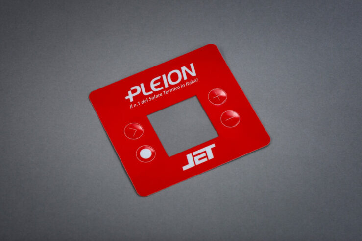 Premium Embossed Graphic Overlays & Foil Front Panels