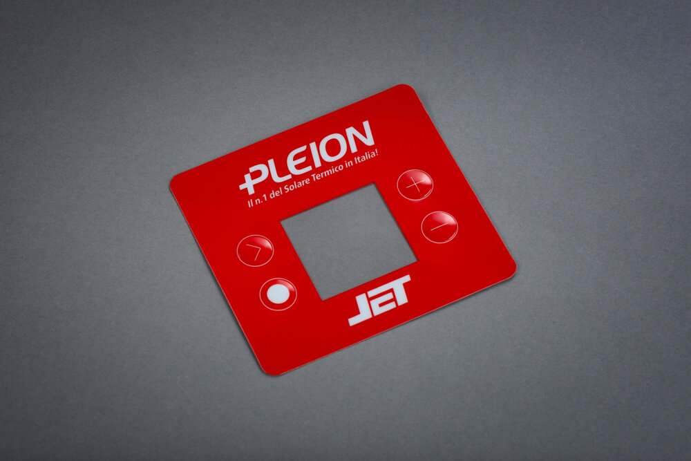 Premium Embossed Graphic Overlays & Foil Front Panels