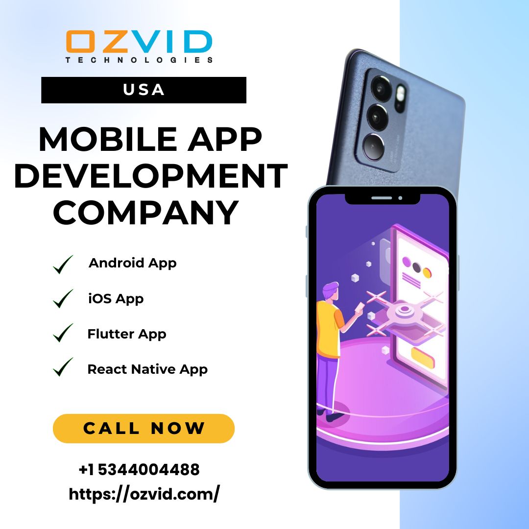 OZVID Technologies: The Best Mobile App Development Company in Austin