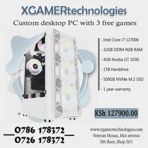 Custom crafted XGAMERtechs Mid Tower core i7 PC