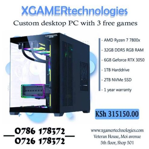 Custom AMD Ryzen 7 7800x XGAMERTechs PC build