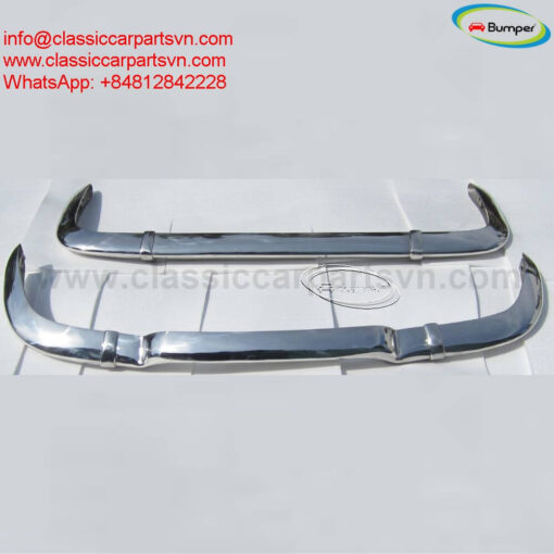 Renault Caravelle and Floride, coupé and cabrio (1958-1968) bumpers with covers