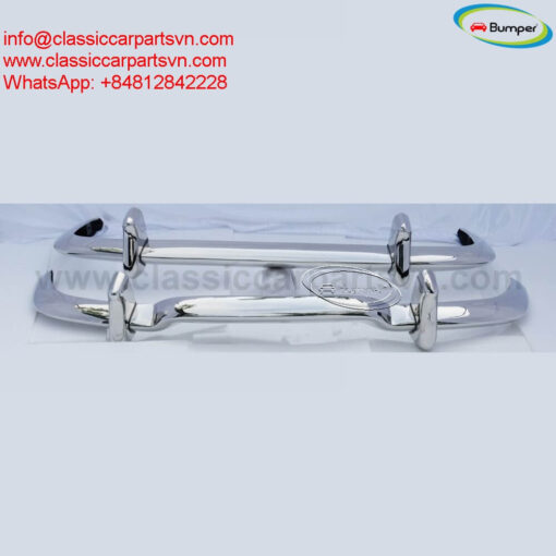 Renault Caravelle and Floride, coupé and cabrio (1958-1968) bumpers with over riders