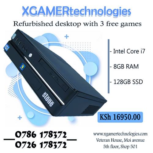 Clean lightly used Core i7 Stone Lite desktop PC