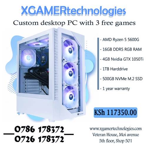 Custom Ryzen 5 XGAMERTechs Mid Tower PC build