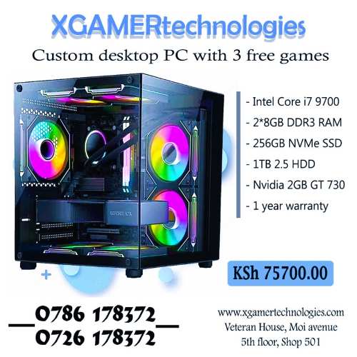 Custom Core i7 XGAMERTechnologies computer build