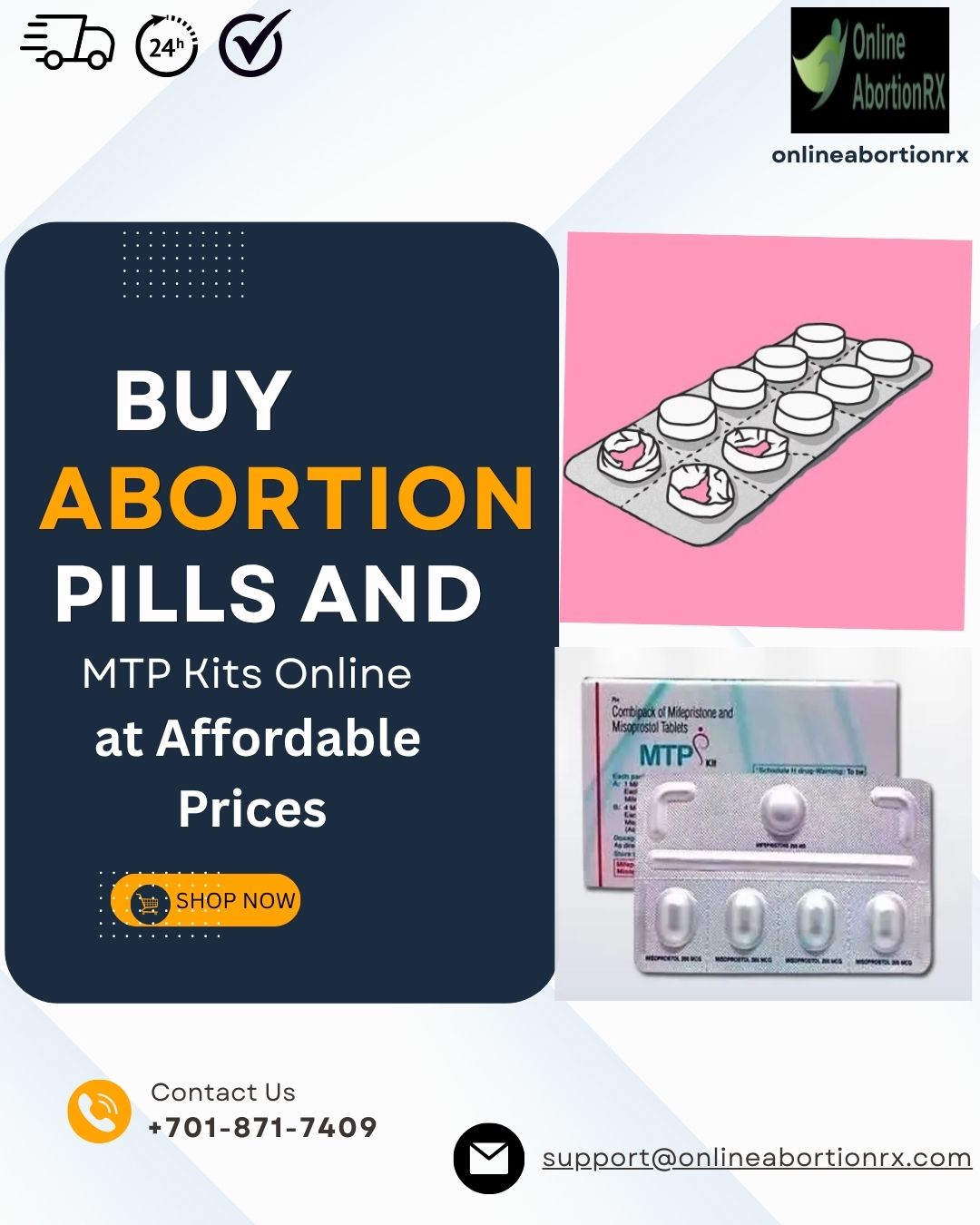 Buy Abortion Pills and MTP Kits Online at Affordable Prices