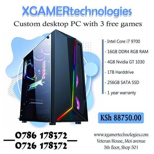 Custom Core i7 9700 XGAMERTechs computer build