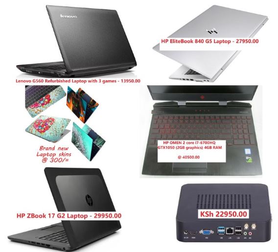 Lightly used clean laptops and notebooks