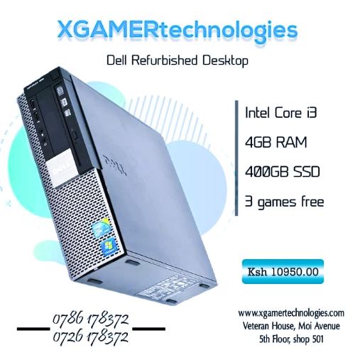 Clean lightly used Core i3 Dell desktop Computer