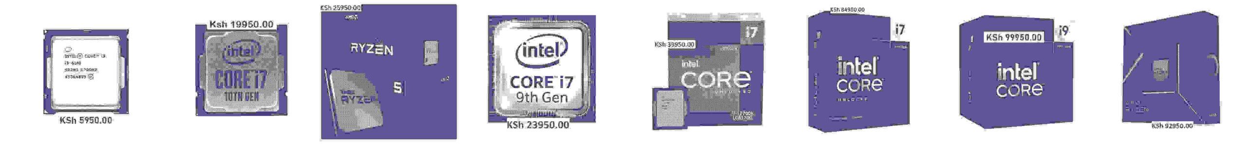 Brand new processors