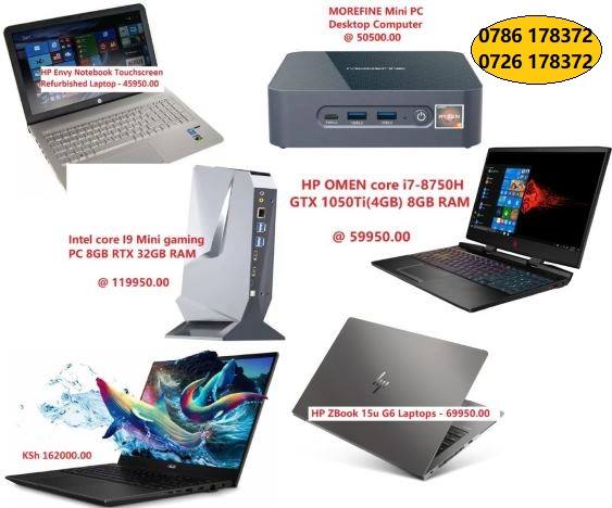 Clean reconditioned MIni PCs and gaming Laptops