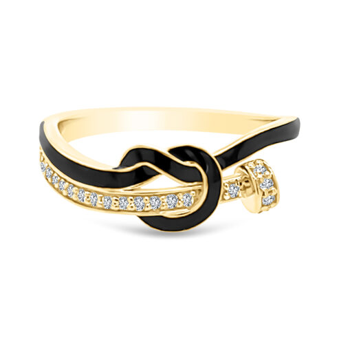 Shop Gold Enamel Rings Online – Rekiya  Designs