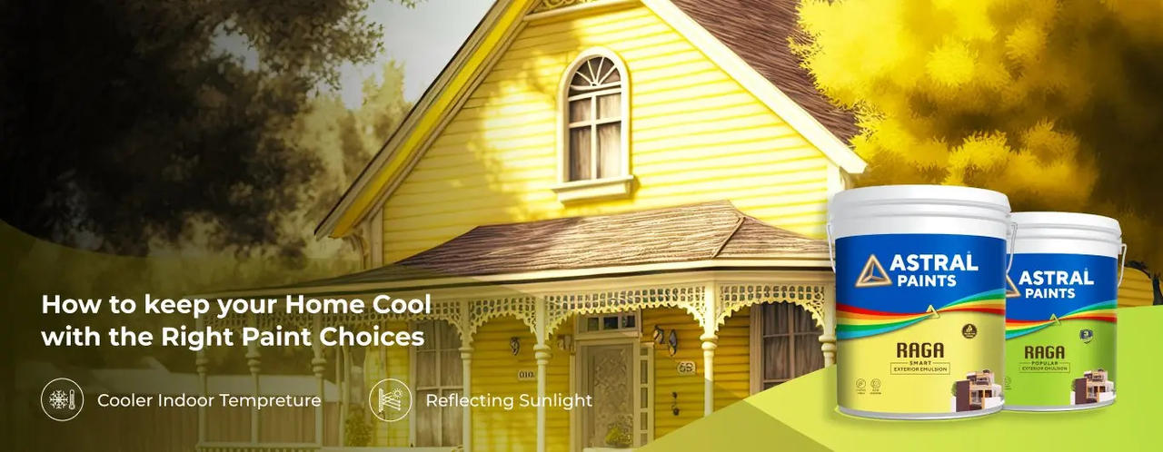 How to Keep Your Home Cool with the Right Paint Choices