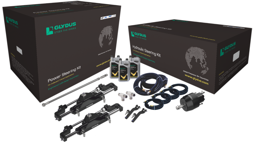 Premium Boat Steering Solutions | Glydus Hydraulic Systems