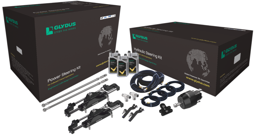 Premium Boat Steering Solutions | Glydus Hydraulic Systems