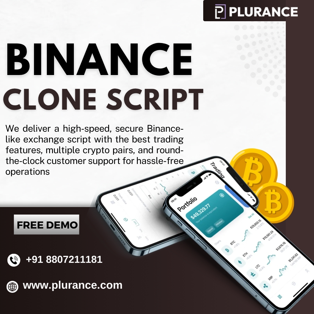 Plurance’s Binance Clone Script: Fast-Track to Your Crypto Exchange Startup