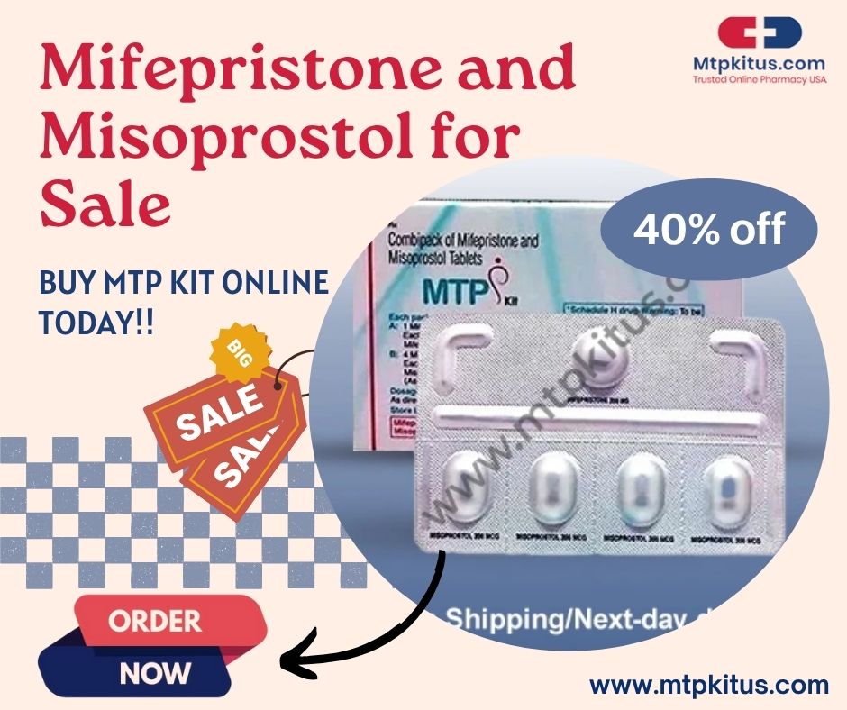 Mifepristone and Misoprostol for Sale: Buy MTP Kit Online UK
