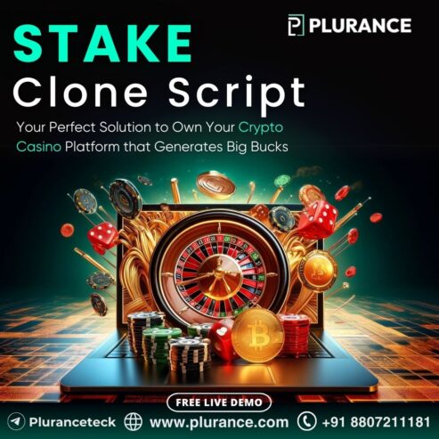 White label Stake Clone  – For Rapid deployment of Crypto Casino Platform