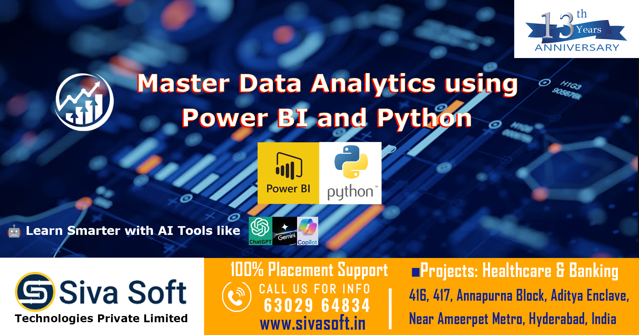 DATA Analytics (Power BI & Python) Training Course | Classroom and Online | Ameerpet Hyderabad India