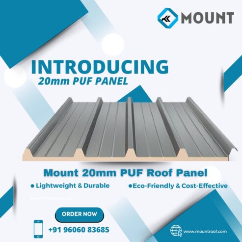 Mangaluru’s No.1 PUF Panel Manufacturer for Roofing and Cold Storage Needs
