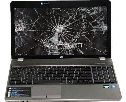 Broken Laptop screen replacement