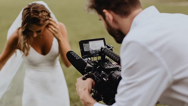 Wedding videographer in Boston