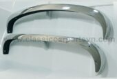 Volkswagen Type 3 bumper year (1970-1973) by stainless steel
