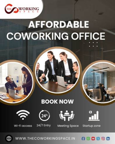 Affordable coworking spaces are available in Janakpuri, Delhi