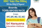 Inter One Sitting College in Hyderabad – www.srinarayanacolleges.com
