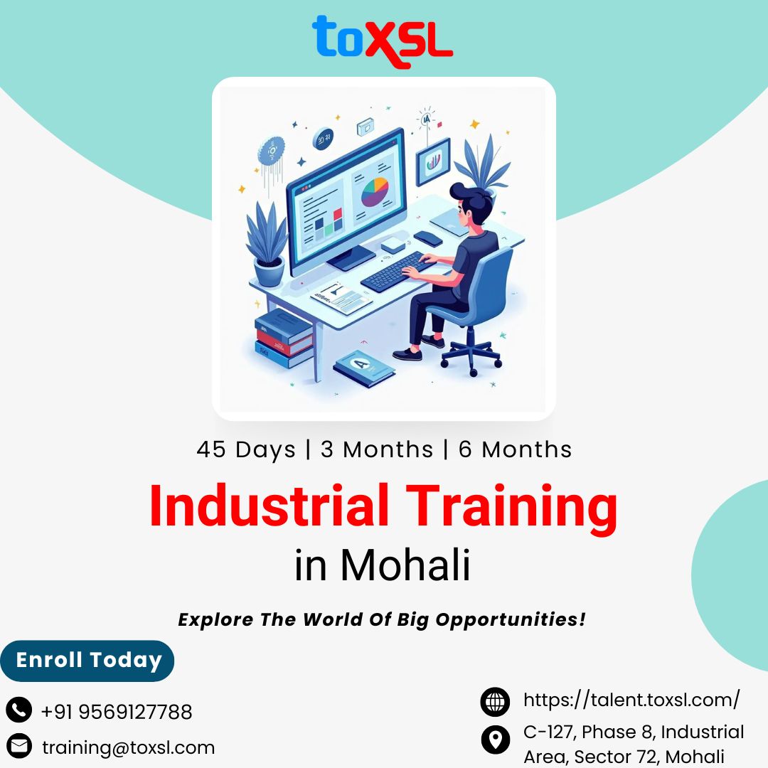 6 Week Industrial Training in Mohali with Live Projects