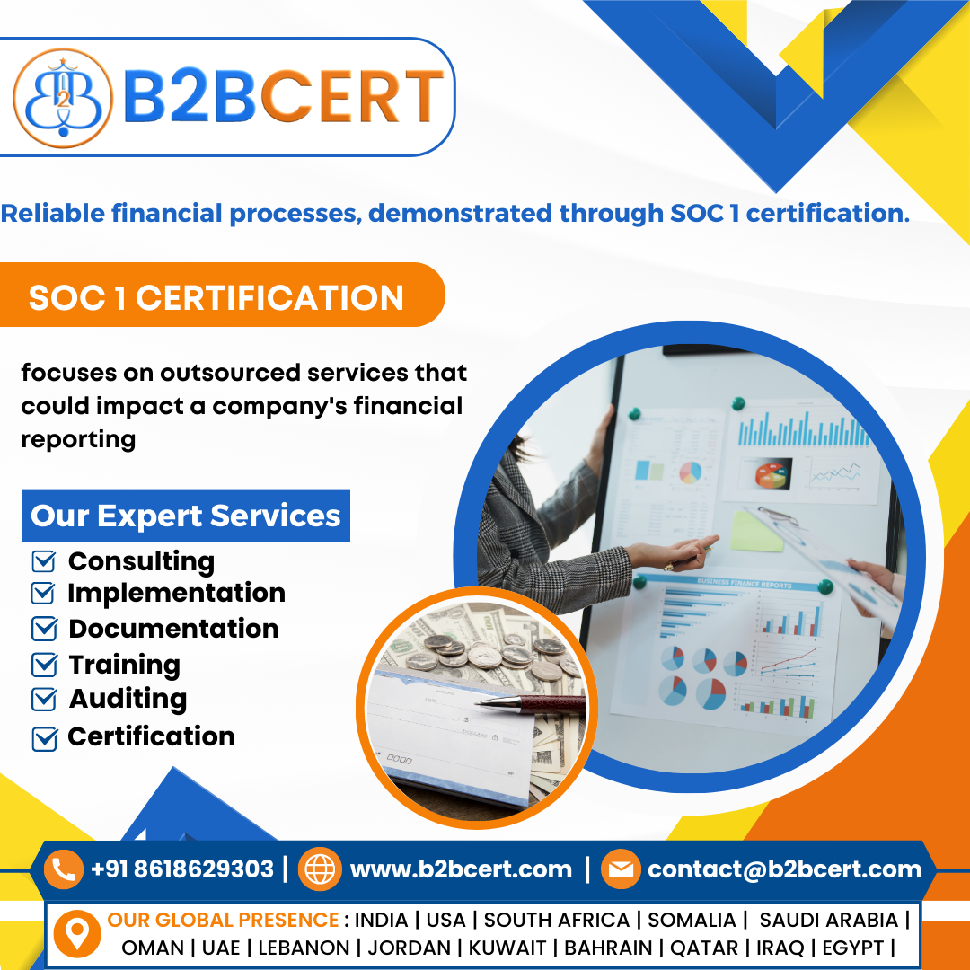 SOC 1 Certification in USA