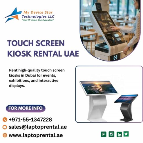 Rent Elegant Touch Kiosks for UAE Fashion Events