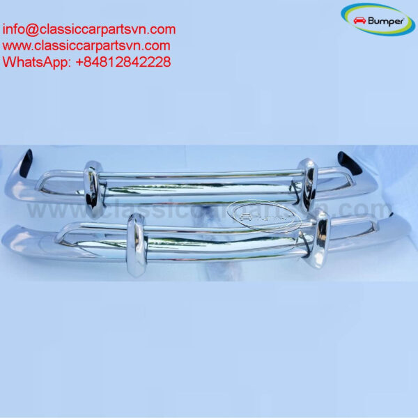 VW Karmann Ghia US Export style bumpers year (1970-1971) by stainless steel new