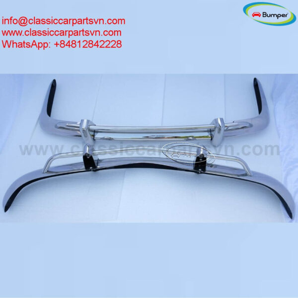 VW Karmann Ghia US Export style bumpers year (1970-1971) by stainless steel new